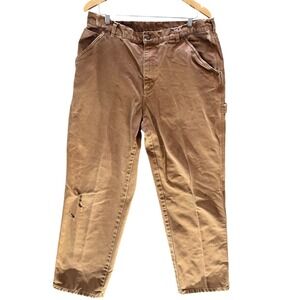 Vintage Sorel Thrashed Work Pants 36x32 Distressed Grunge Workcore Y2K Carpenter